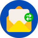 intercambiar correos icon