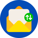 intercambiar correos icon