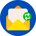 intercambiar correos icon