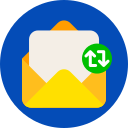 intercambiar correos icon