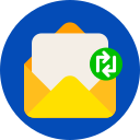 intercambiar correos icon