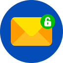 correo electrónico confidencial icon