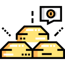 lingotes de oro icon