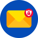 correo electrónico confidencial icon