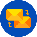 intercambiar correos icon