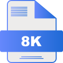 8k icon