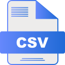 archivo .csv icon