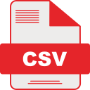 archivo .csv icon