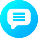 Chat bubble icon
