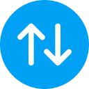Up and down arrow icon