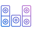 sistema de audio icon