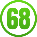 68 
