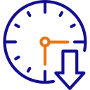 reducir el tiempo icon