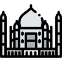 taj mahal icon