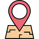 alfiler de mapa icon