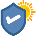 proteccion solar icon