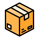 caja del paquete icon