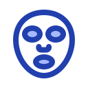 máscara facial icon