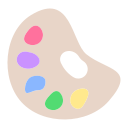 paleta de color icon