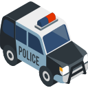 coche de policía icon