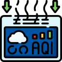 sensor de calidad del aire icon