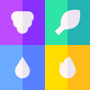 cuatro elementos icon