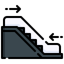 escalera mecánica icon