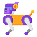 perro robot icon