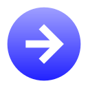 flecha correcta icon