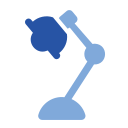 Desk lamp icon