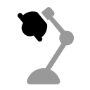 Desk lamp icon