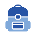 bolsa para la escuela icon