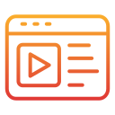 anuncio de vídeo icon
