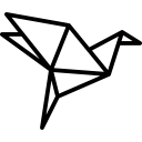 Оригами Птица icon