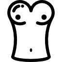 torso femenino icon