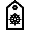 etiqueta de navidad icon