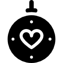 pelota de navidad icon