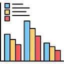 gráfico de área icon