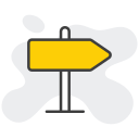 Signboard icon
