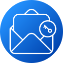 correo electrónico confidencial icon