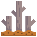 deforestación icon