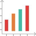 gráfico de barras icon