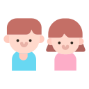 niño y niña icon