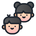 niño y niña icon