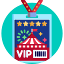 pase vip icon