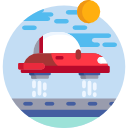 transporte flotante icon