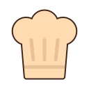 sombrero de cocinero icon