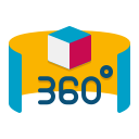 360 grados icon