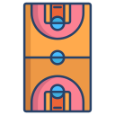 cancha de baloncesto icon