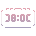 reloj digital icon